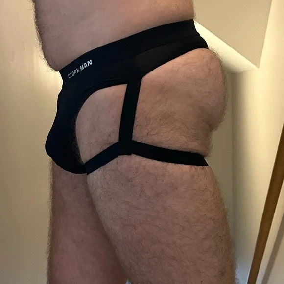 Men’s leg harness thong M/L - Picture 2 of 2